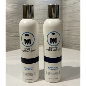 Mister Pompadour Volumizing Shampoo And Conditioner Designed For Men 8 Oz